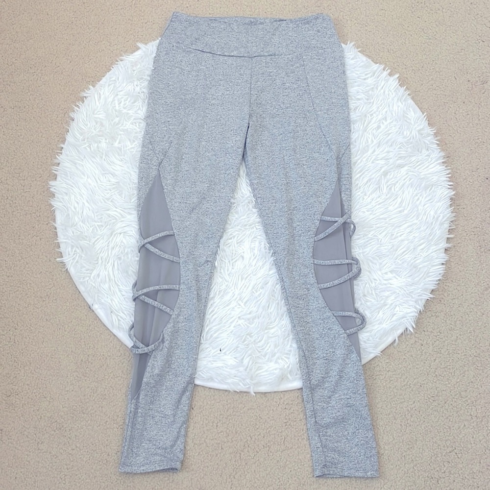 YMI mesh cutout yoga/workout pants